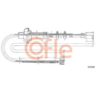 Tachometro velenas COFLE S07048
