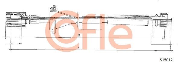 Tachometro velenas COFLE S15012