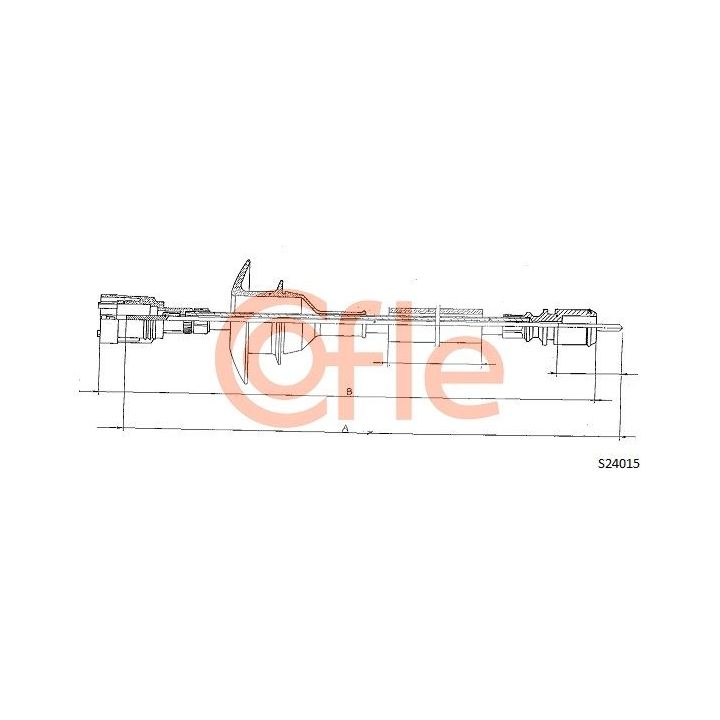 Tachometro velenas COFLE S24015