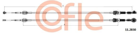 Trosas, neautomatinė transmisija COFLE 11.2830