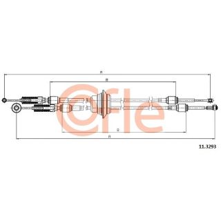 Trosas, neautomatinė transmisija COFLE 11.3293