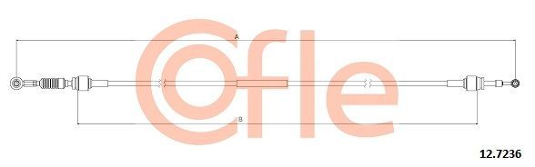 Trosas, neautomatinė transmisija COFLE 12.7236
