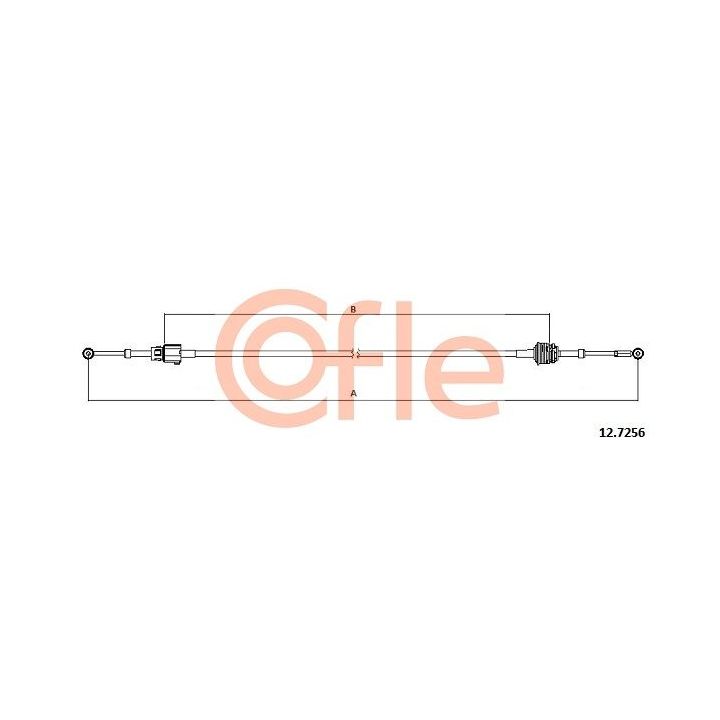 Trosas, neautomatinė transmisija COFLE 12.7256