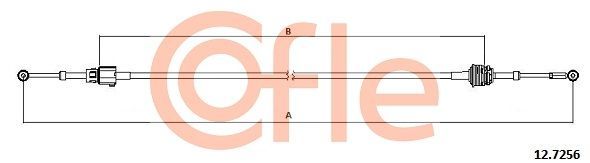 Trosas, neautomatinė transmisija COFLE 12.7256