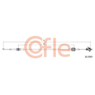 Trosas, neautomatinė transmisija COFLE 12.7257