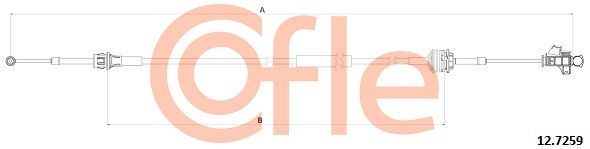 Trosas, neautomatinė transmisija COFLE 12.7259