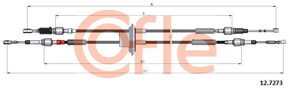 Trosas, neautomatinė transmisija COFLE 12.7273
