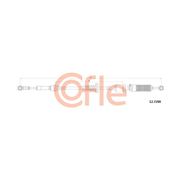 Trosas, neautomatinė transmisija COFLE 12.7290