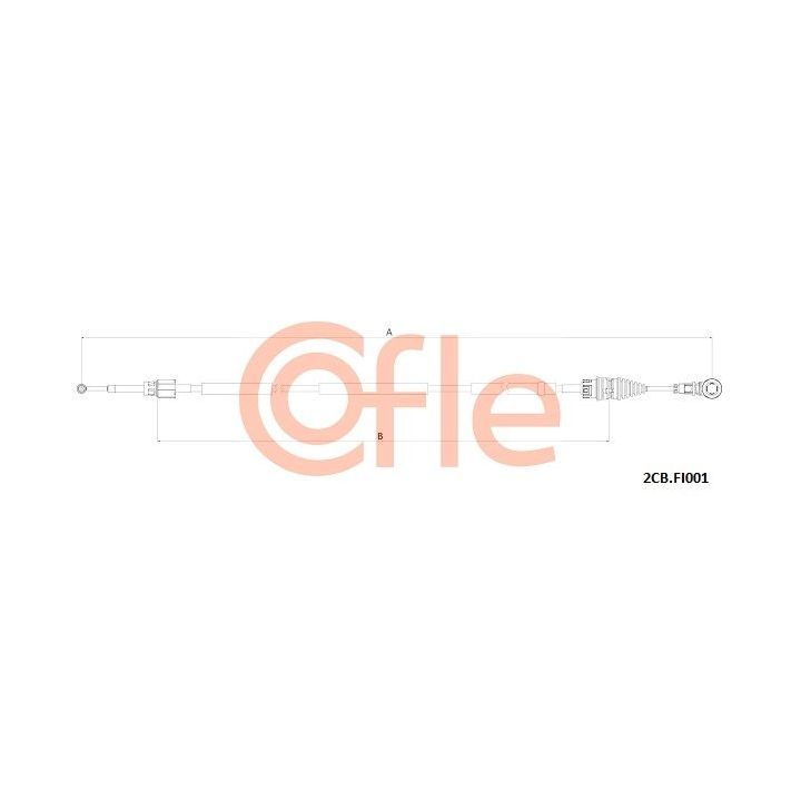 Trosas, neautomatinė transmisija COFLE 2CB.FI001