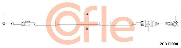 Trosas, neautomatinė transmisija COFLE 2CB.FI004