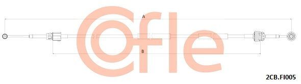Trosas, neautomatinė transmisija COFLE 2CB.FI005