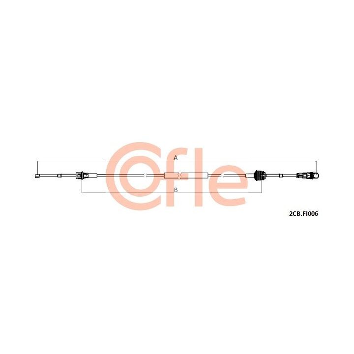 Trosas, neautomatinė transmisija COFLE 2CB.FI006