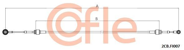 Trosas, neautomatinė transmisija COFLE 2CB.FI007