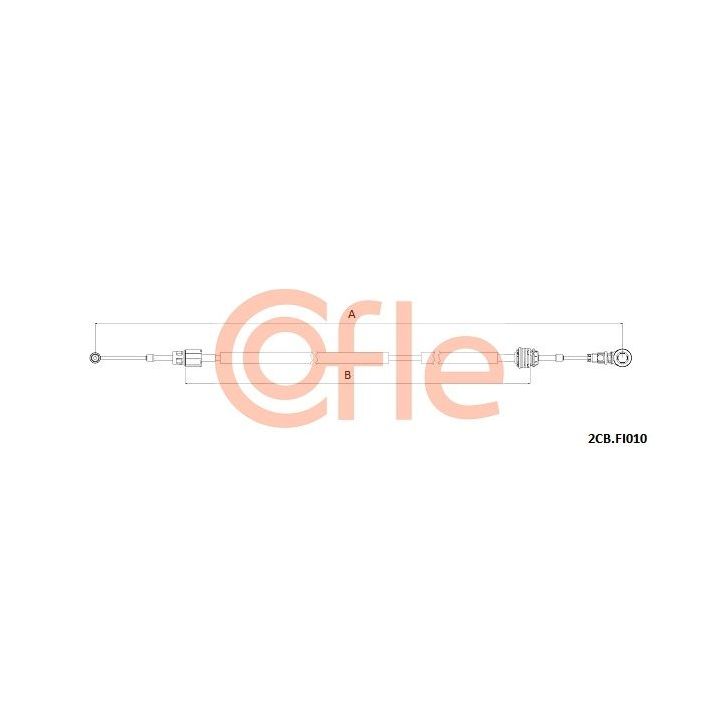 Trosas, neautomatinė transmisija COFLE 2CB.FI010