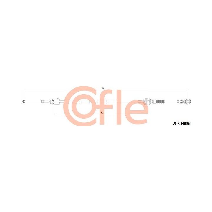 Trosas, neautomatinė transmisija COFLE 2CB.FI036
