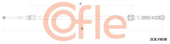 Trosas, neautomatinė transmisija COFLE 2CB.FI038