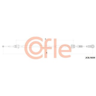 Trosas, neautomatinė transmisija COFLE 2CB.FI039