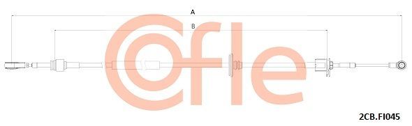 Trosas, neautomatinė transmisija COFLE 2CB.FI045