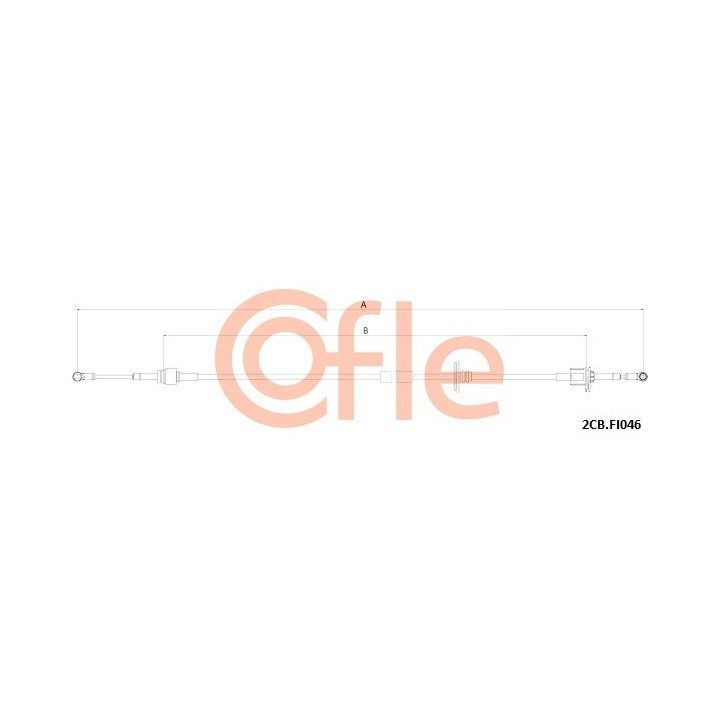 Trosas, neautomatinė transmisija COFLE 2CB.FI046