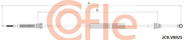 Trosas, neautomatinė transmisija COFLE 2CB.VK021