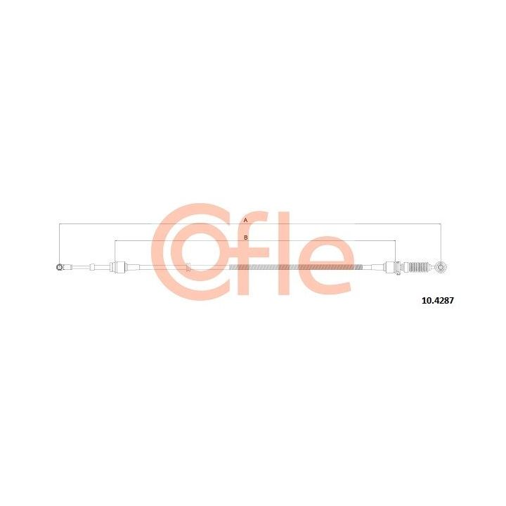 Trosas, neautomatinė transmisija COFLE 92.10.4287