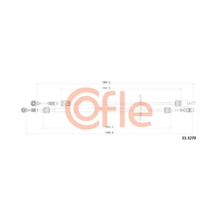 Trosas, neautomatinė transmisija COFLE 92.11.3270