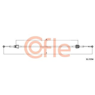 Trosas, neautomatinė transmisija COFLE 92.12.7256