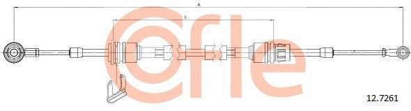 Trosas, neautomatinė transmisija COFLE 92.12.7261