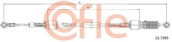 Trosas, neautomatinė transmisija COFLE 92.12.7265