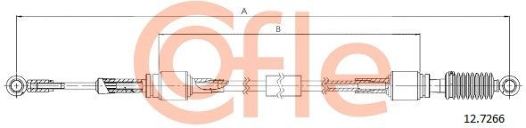 Trosas, neautomatinė transmisija COFLE 92.12.7266