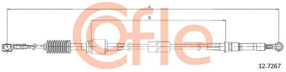 Trosas, neautomatinė transmisija COFLE 92.12.7267