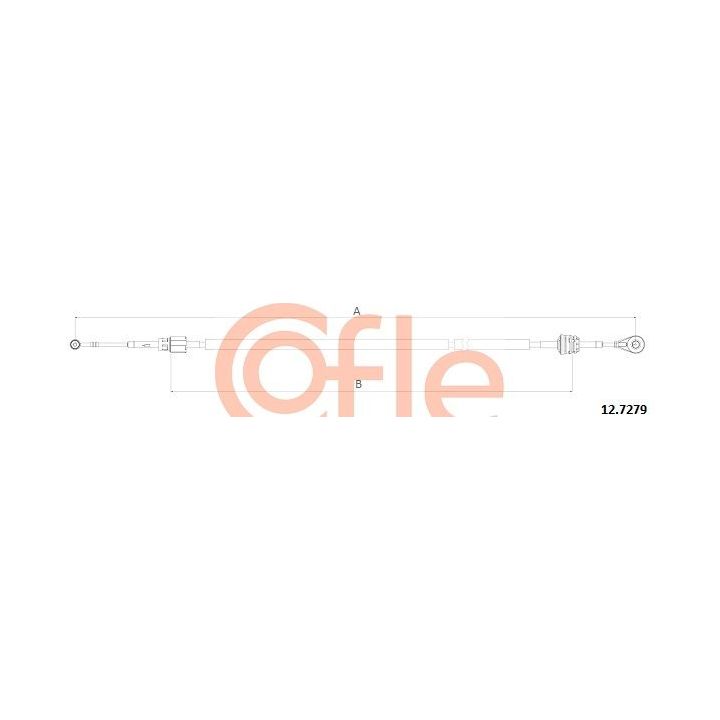 Trosas, neautomatinė transmisija COFLE 92.12.7279