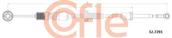 Trosas, neautomatinė transmisija COFLE 92.12.7293
