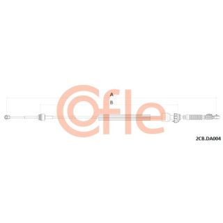 Trosas, neautomatinė transmisija COFLE 92.2CB.DA004