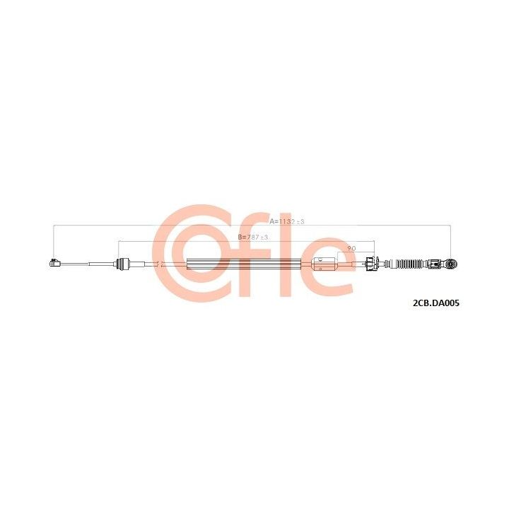 Trosas, neautomatinė transmisija COFLE 92.2CB.DA005
