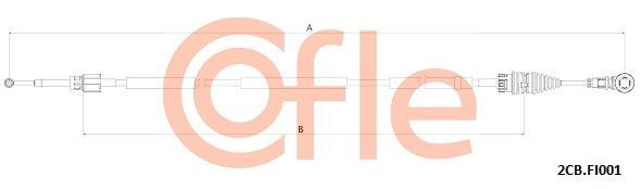 Trosas, neautomatinė transmisija COFLE 92.2CB.FI001