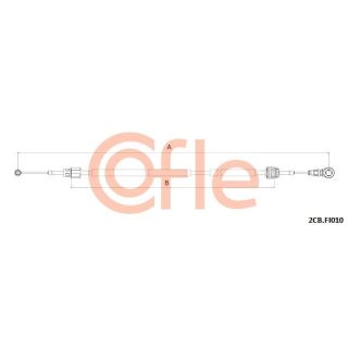 Trosas, neautomatinė transmisija COFLE 92.2CB.FI010