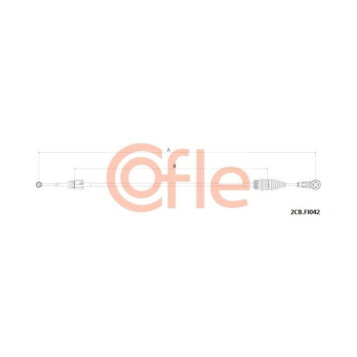 Trosas, neautomatinė transmisija COFLE 92.2CB.FI042