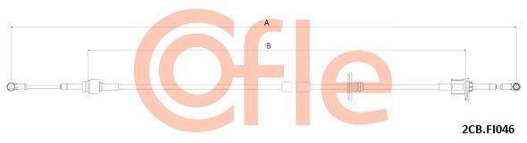 Trosas, neautomatinė transmisija COFLE 92.2CB.FI046