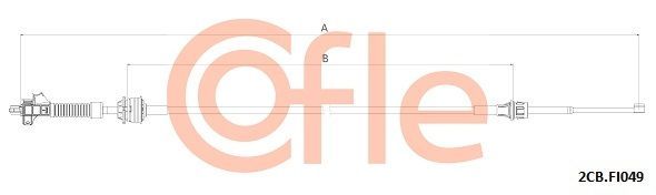 Trosas, neautomatinė transmisija COFLE 92.2CB.FI049