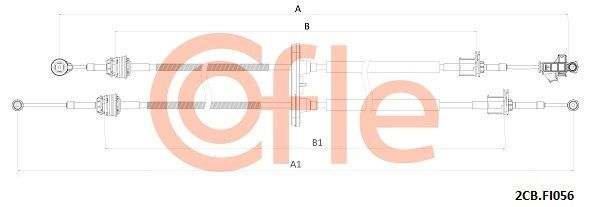 Trosas, neautomatinė transmisija COFLE 92.2CB.FI056