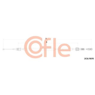 Trosas, neautomatinė transmisija COFLE 92.2CB.FI070