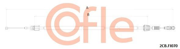 Trosas, neautomatinė transmisija COFLE 92.2CB.FI070