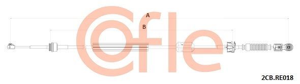 Trosas, neautomatinė transmisija COFLE 92.2CB.RE018