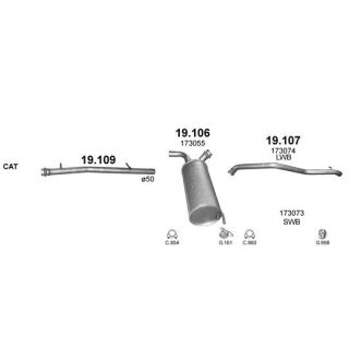 Išmetimo sistema POLMO POLMO00034
