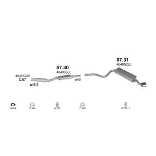 Išmetimo sistema POLMO POLMO00082