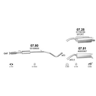 Išmetimo sistema POLMO POLMO00088