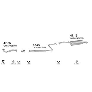 Išmetimo sistema POLMO POLMO00118