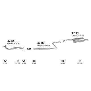 Išmetimo sistema POLMO POLMO00120