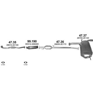 Išmetimo sistema POLMO POLMO00127